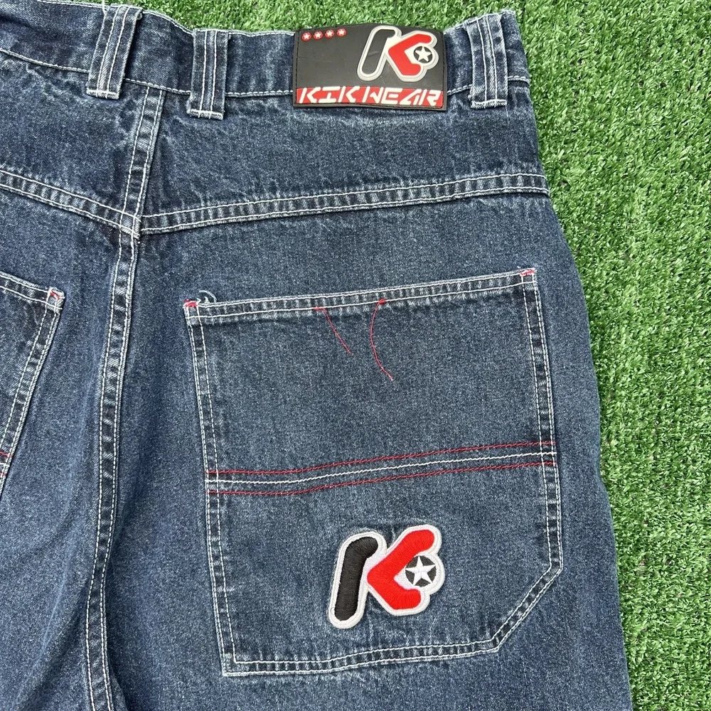 Vintage Kikwear Jean Shorts Mens 36x9.5
